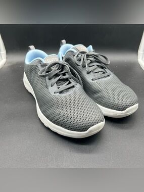 Skechers Go Walk Gray Mesh Sneakers Women’s Size 9 Lightweight Comfort
